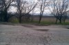 Асфальт на отремонтированных участках крымских дорог проседает и трескается (фото, видео)